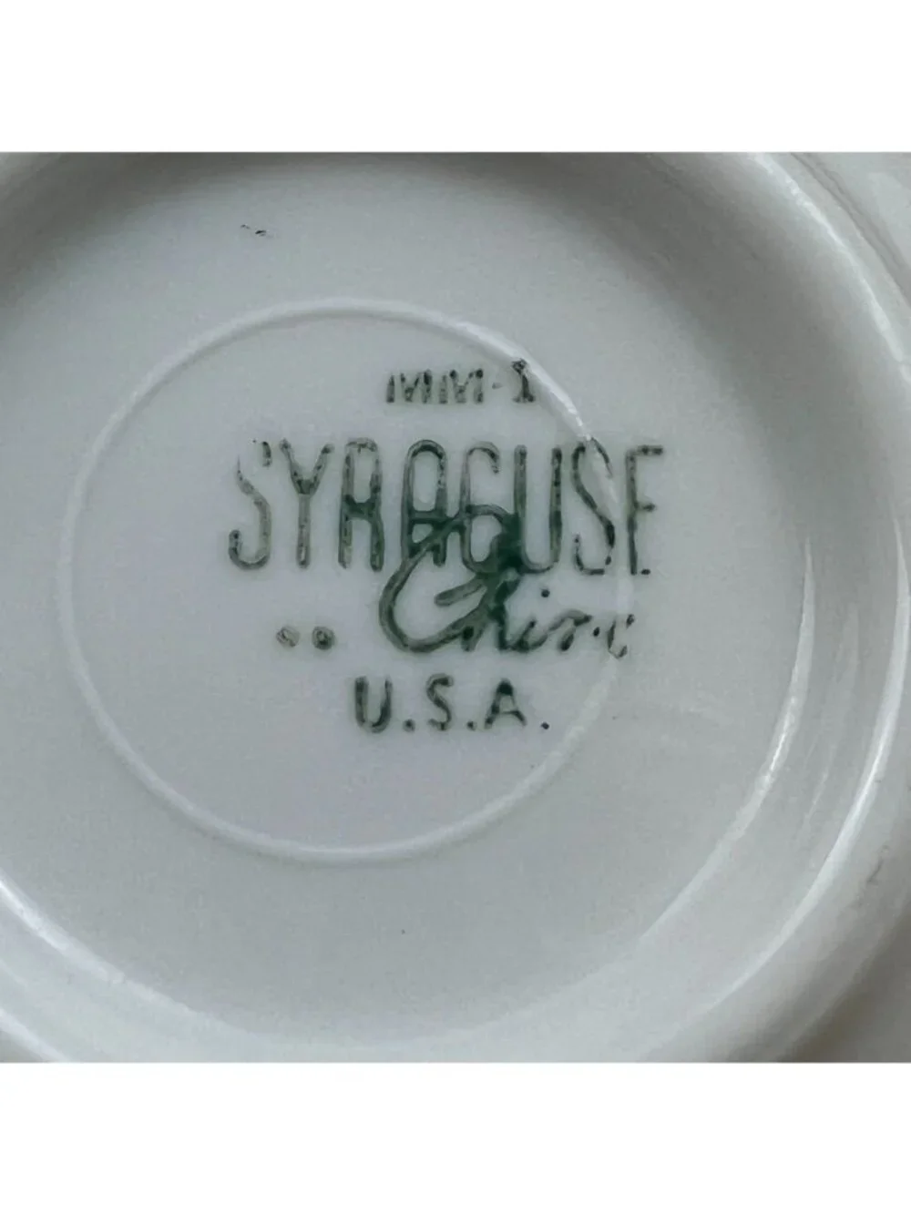 VTG Syracuse China 4 Berry Sauce Bowls Dish Restaurant Ware Autumn Leaves USA